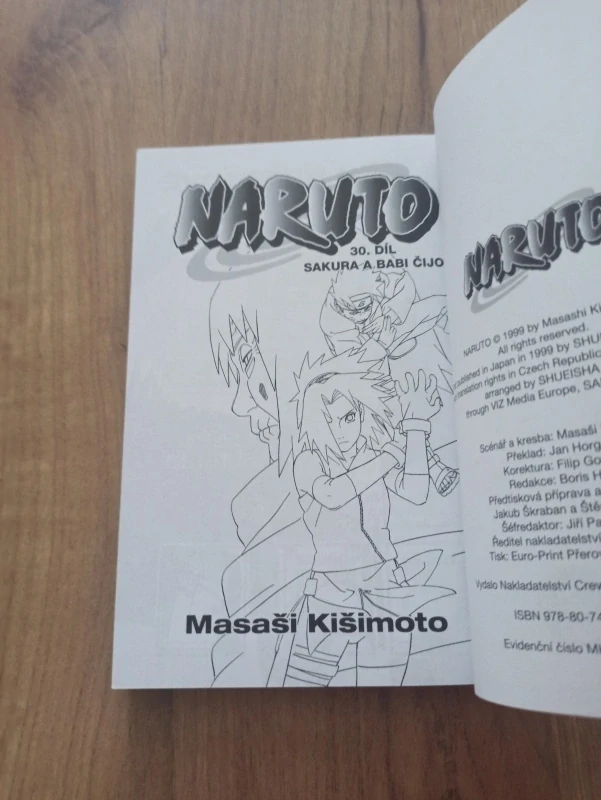 MASAŠI KIŠIMOTO - Naruto 30. - Sakura a babi Čijo