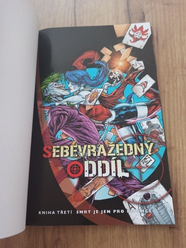 ADAM GLASS - Sebevražedný oddíl 3. - Smrt je jen pro pitomce