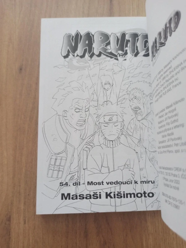 MASAŠI KIŠIMOTO - Naruto 54. - Most vedoucí k míru
