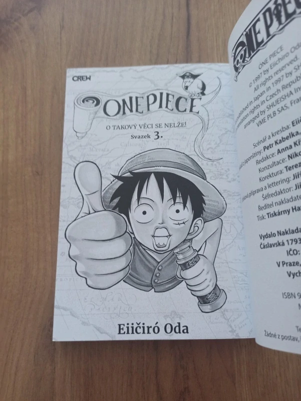 EIIČIRÓ ODA - One Piece 3: O takový věci se nelže!