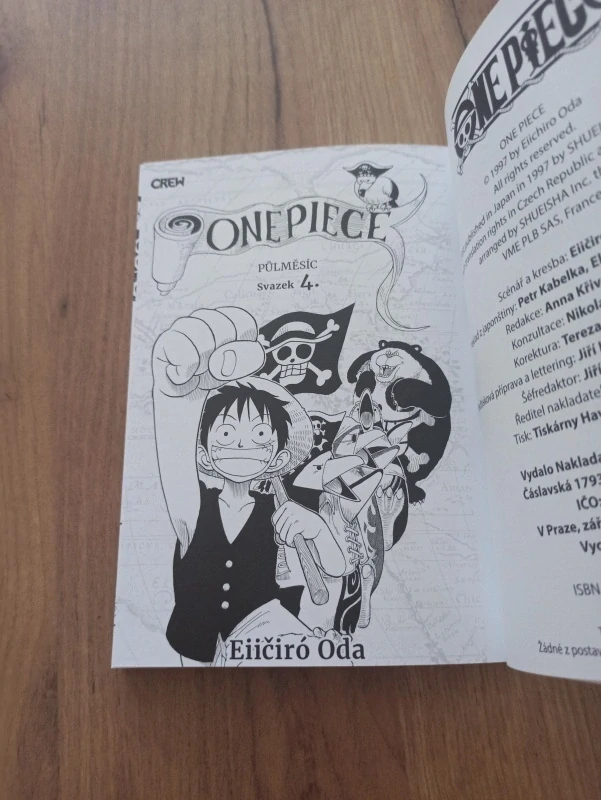 EIIČIRÓ ODA - One Piece 4: Půlměsíc