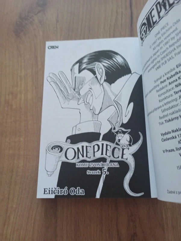 EIIČIRÓ ODA - One Piece 5: Komu zvoní hrana