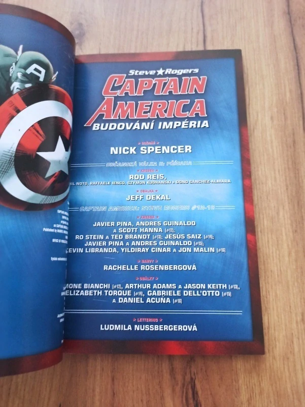 NICK SPENCER - Captain America: Steve Rogers 3. - Budování impéria