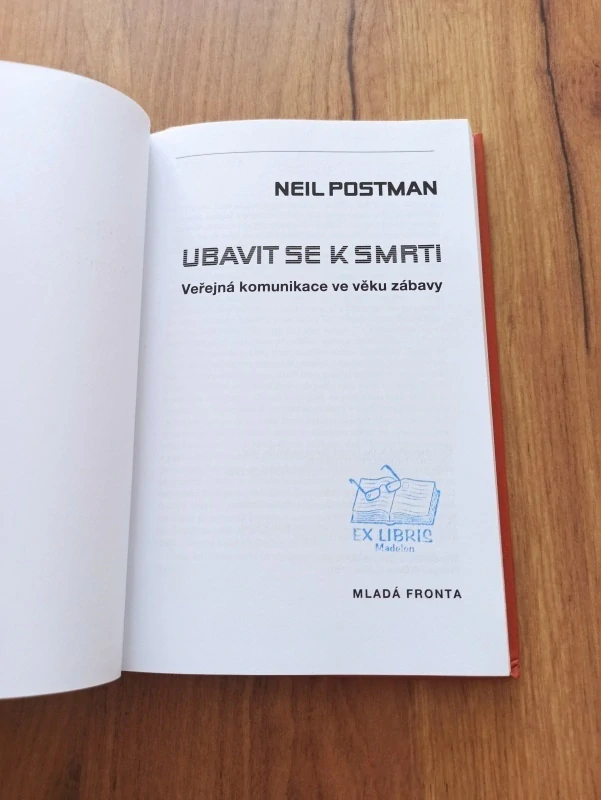 NEIL POSTMAN - Ubavit se k smrti
