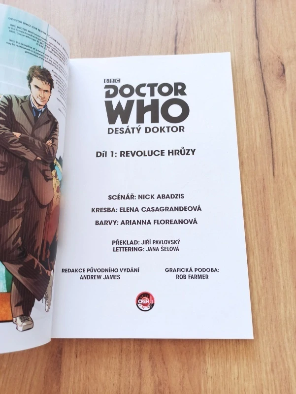 NICK ABADZIS - Doctor Who: Desátý Doktor 1. - Revoluce hrůzy