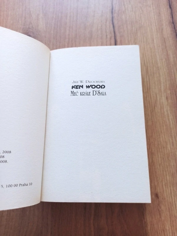JIŘÍ WALKER PROCHÁZKA - Ken Wood: Meč krále D'Sala