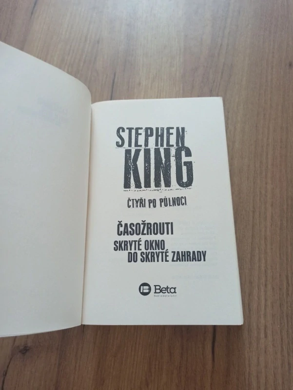 STEPHEN KING - Čtyři po půlnoci I. – Časožrouti, Skryté okno do skryté zahrady