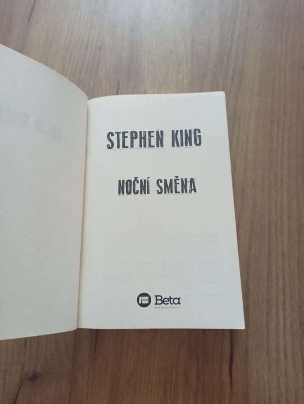 STEPHEN KING - Noční směna