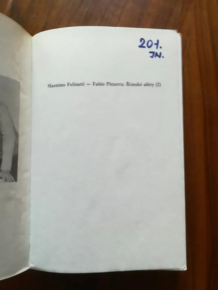 MASSIMO FELISATTI, FABIO PITTORRU - Římské aféry II.
