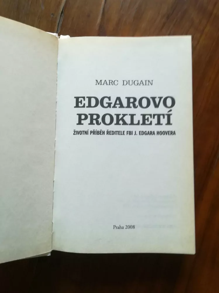 MARC DUGAIN - Edgarovo prokletí