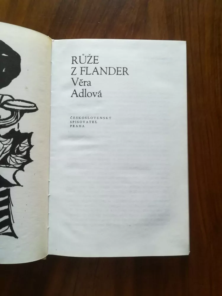 VĚRA ADLOVÁ - Růže z Flander