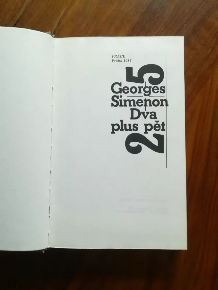 GEORGES SIMENON - Dva plus pět