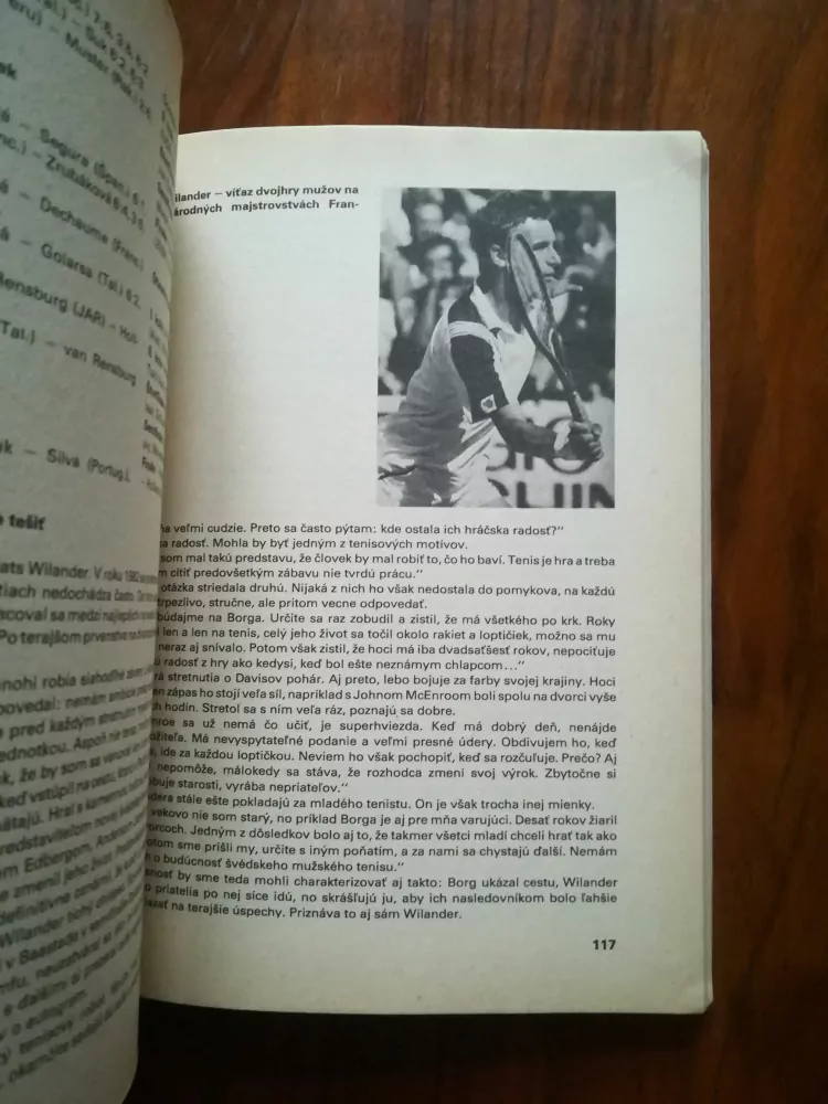 TIBOR LUKÁČ - Tenisová ročenka 1985