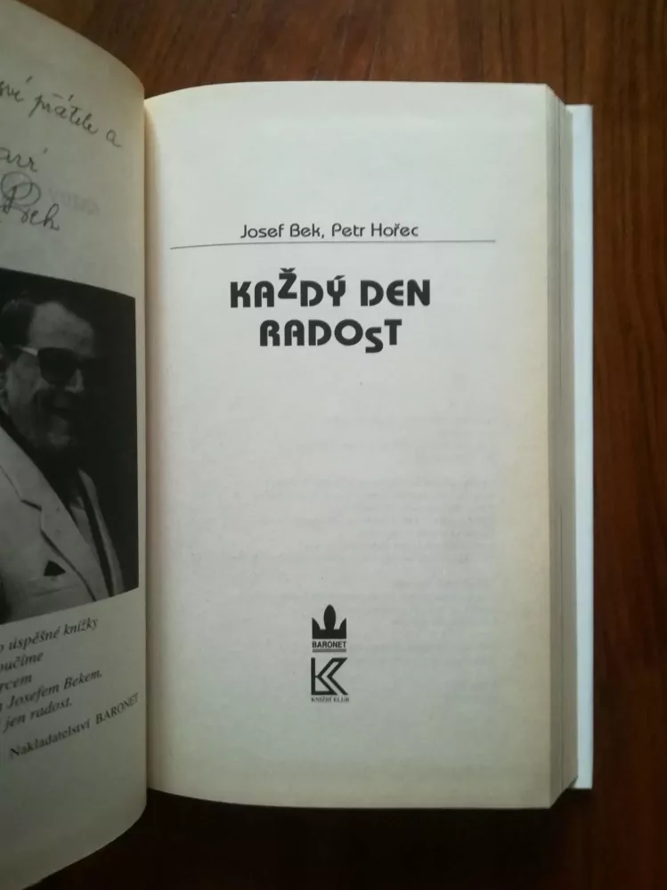 JOSEF BEK, PETR HOŘEC - Každý den radost