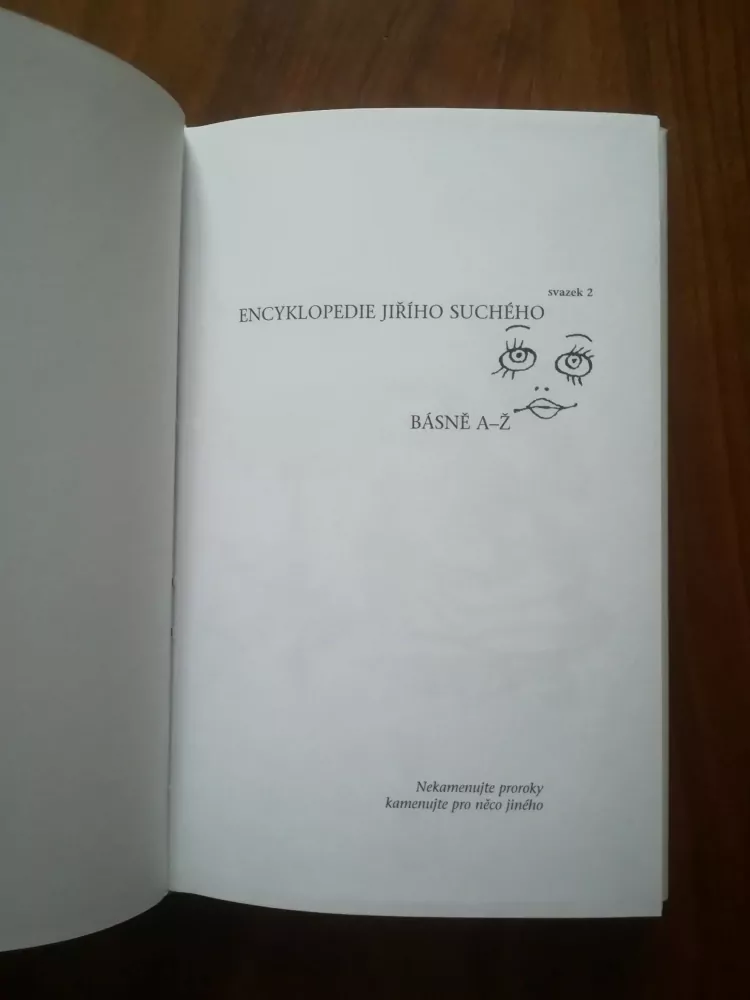 JIŘÍ SUCHÝ - Encyklopedie Jiřího Suchého, svazek 2 – Básně