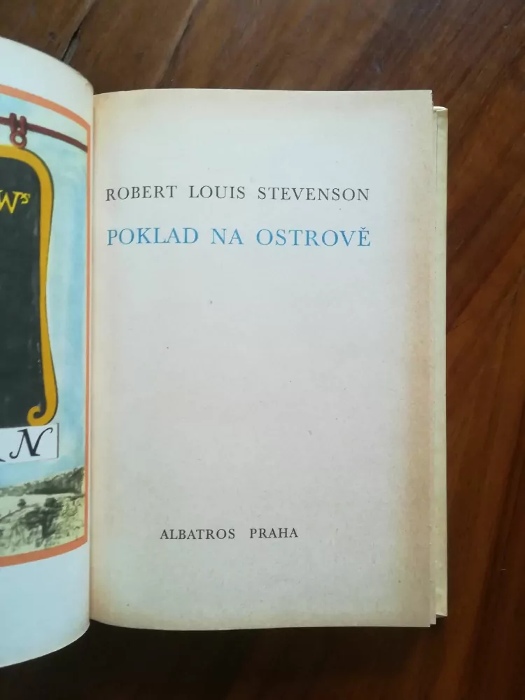 ROBERT LOUIS STEVENSON - Poklad na ostrově