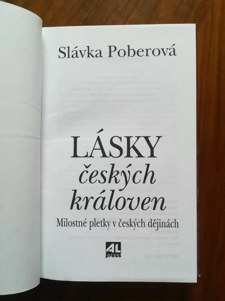 SLÁVKA POBEROVÁ - Lásky českých královen
