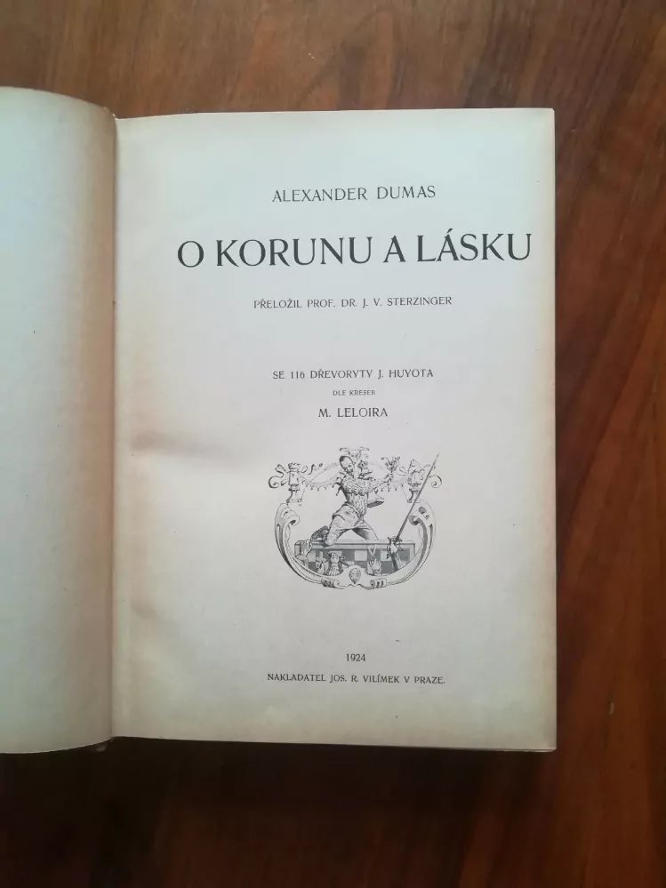 ALEXANDRE DUMAS - O korunu a lásku (1. díl)