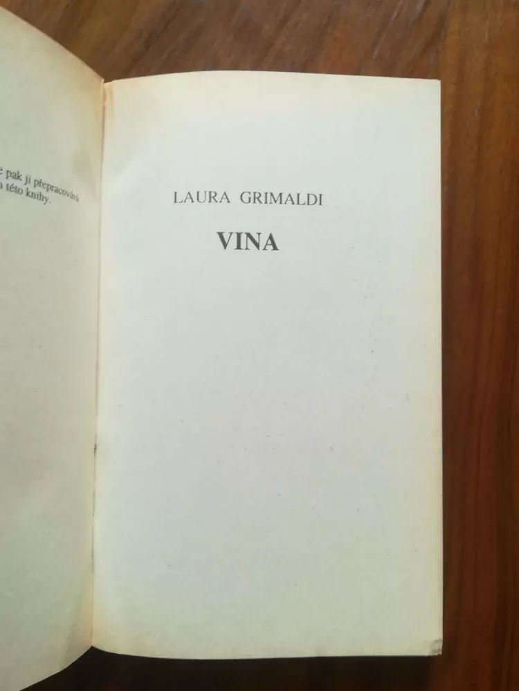 LAURA GRIMALDI - Vina