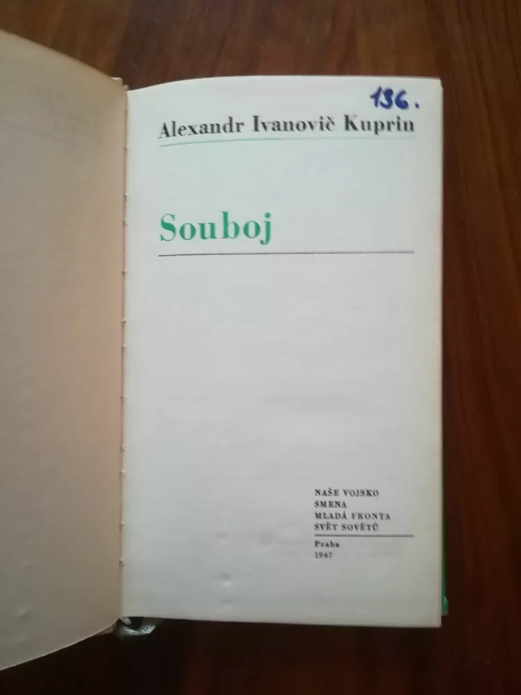 ALEKSANDR IVANOVIČ KUPRIN - Souboj