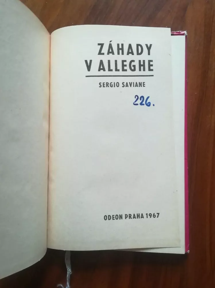 SERGIO SAVIANE - Záhady v Alleghe