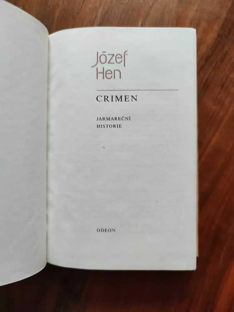JÓZEF HEN - Crimen