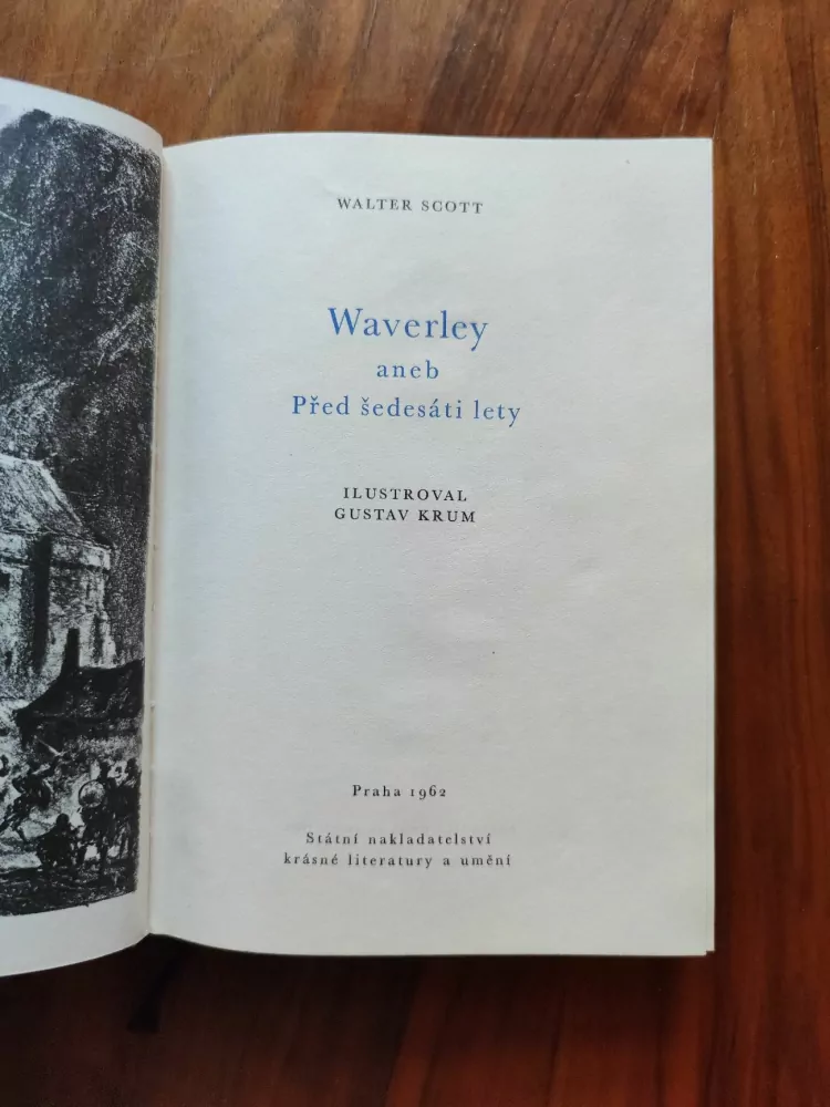 WALTER SCOTT - Waverley aneb Před šedesáti lety