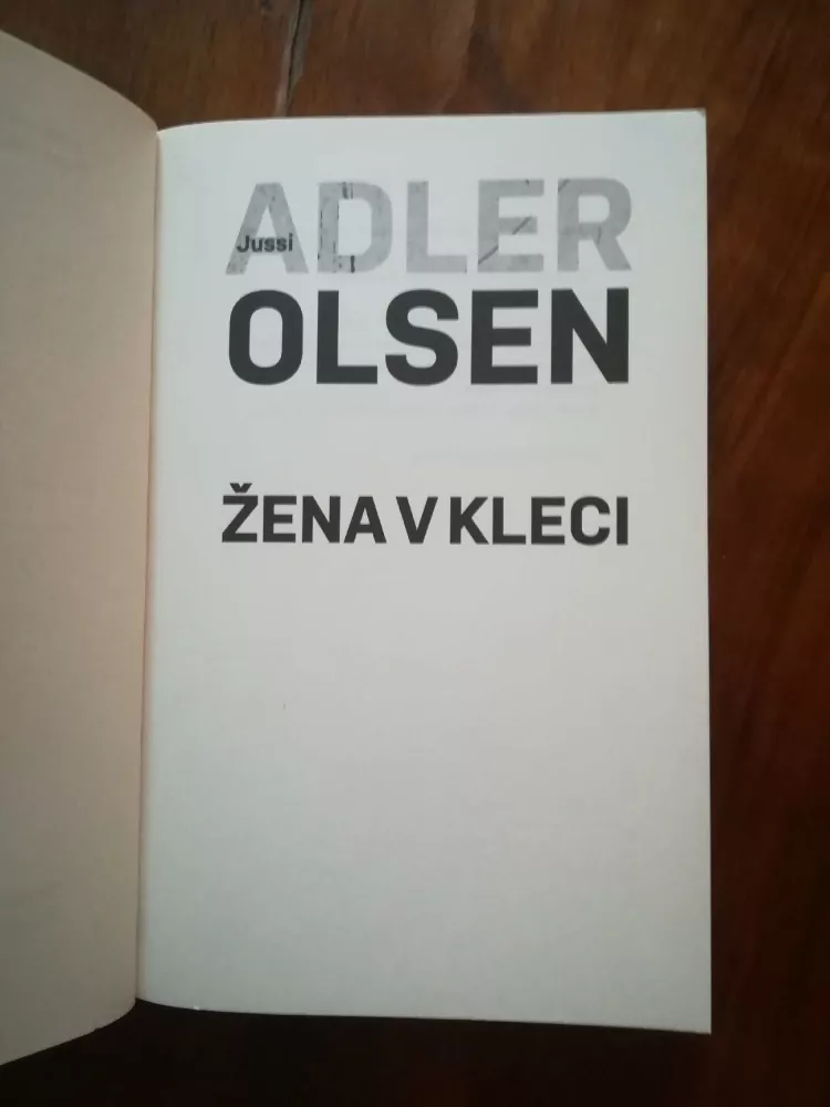 JUSSI ADLER-OLSEN - Žena v kleci