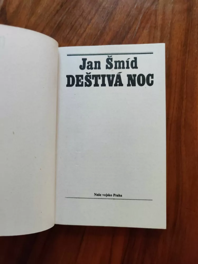 JAN ŠMÍD - Deštivá noc