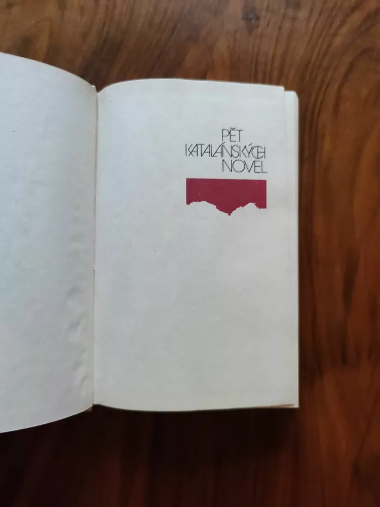 PĚT KATALÁNSKÝCH NOVEL