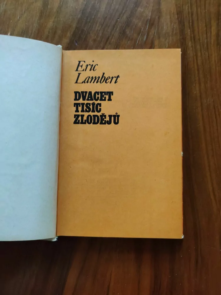 ERIC LAMBERT - Dvacet tisíc zlodějů
