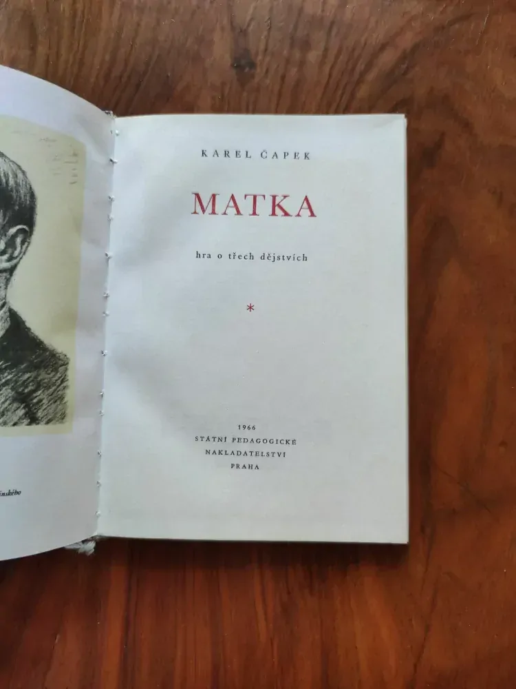 KAREL ČAPEK - Matka