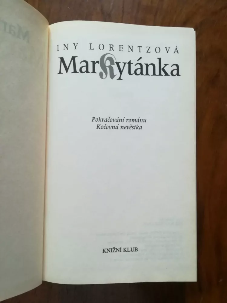 INY LORENTZ - Markytánka 