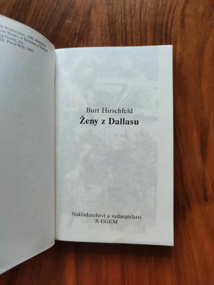 BURT HIRSCHFELD - Ženy z Dallasu