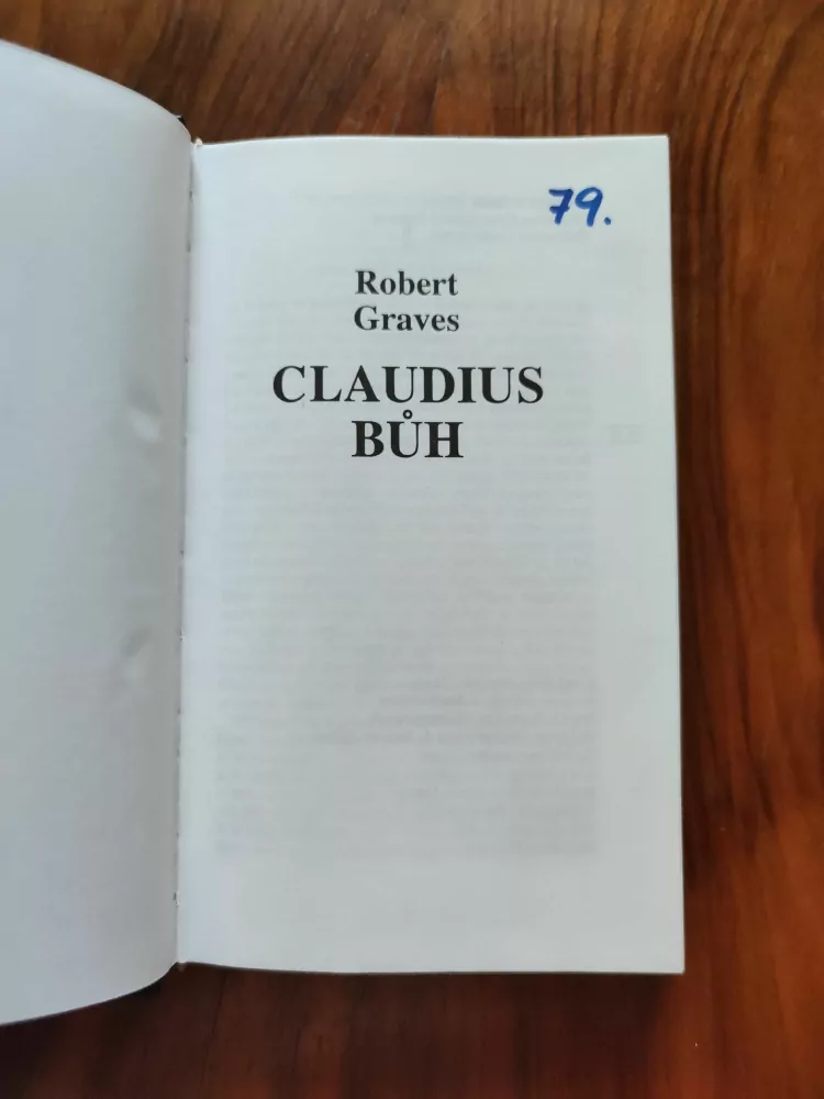 ROBERT GRAVES - Claudius bůh