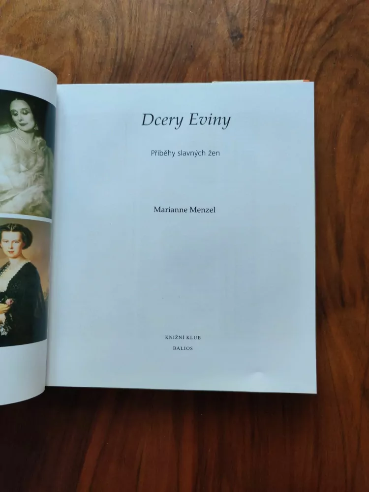 MARIANNE MENZEL - Dcery Eviny