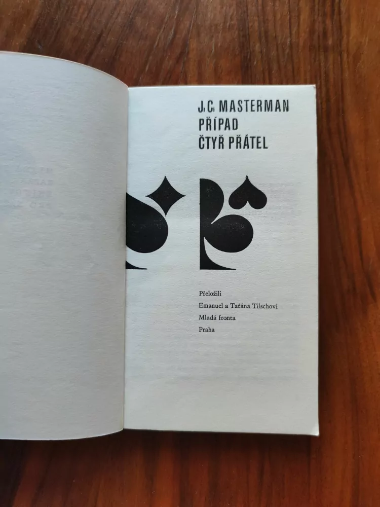 J.C. MASTERMAN - Případ čtyř přátel