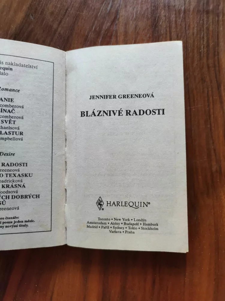 JENNIFER GREENE - Bláznivé radosti