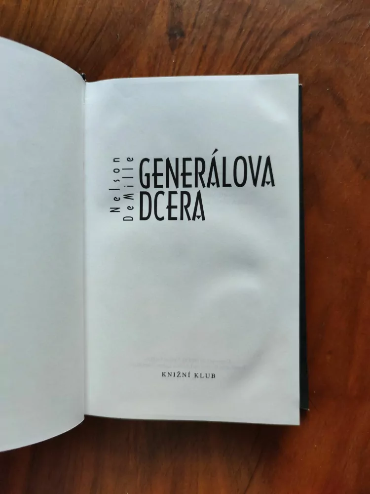 NELSON DeMILLE - Generálova dcera