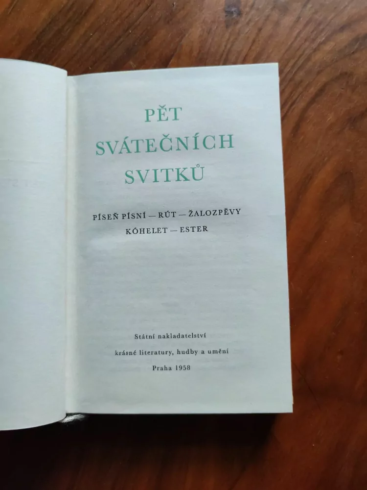 AUTOR NEUVEDEN - Pět svátečních svitků
