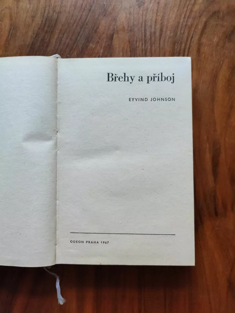 EYVIND JOHNSON - Břehy a příboj