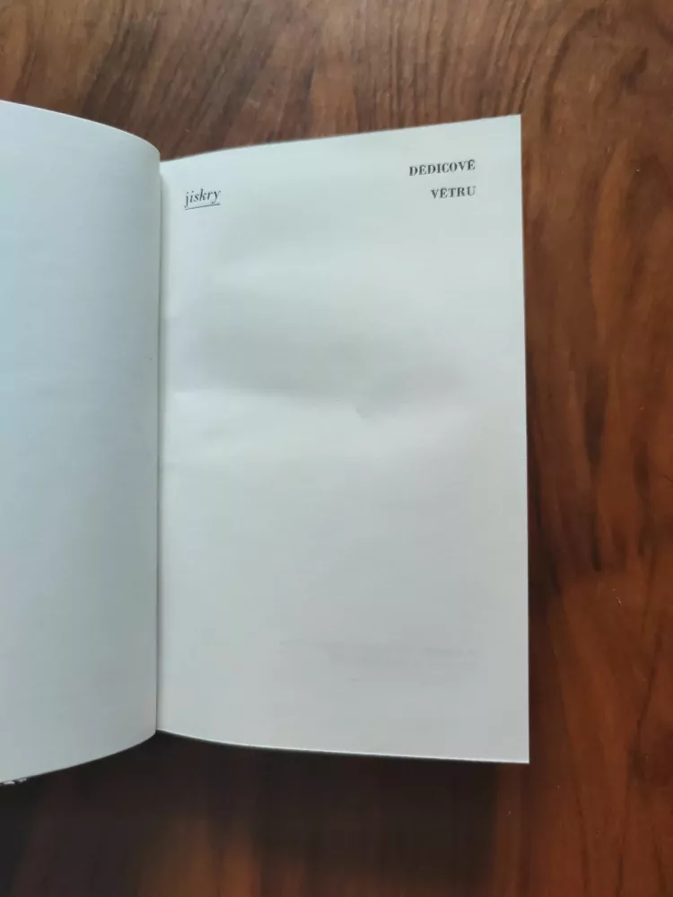 MICHELE PRISCO -  Dědicové větru