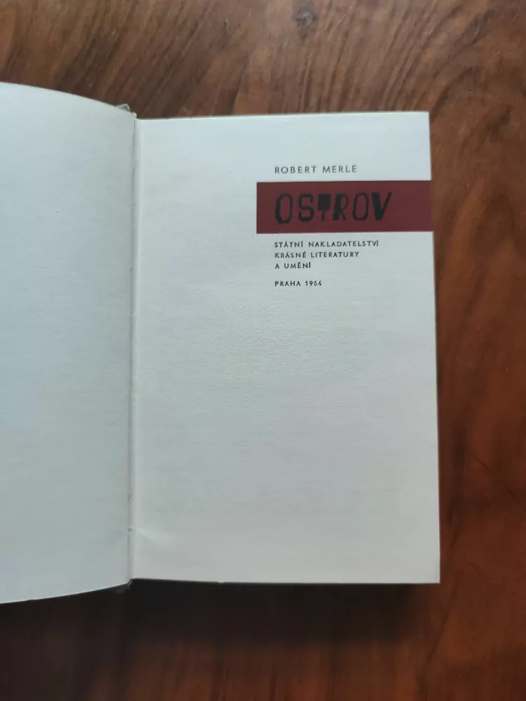 ROBERT MERLE -  Ostrov