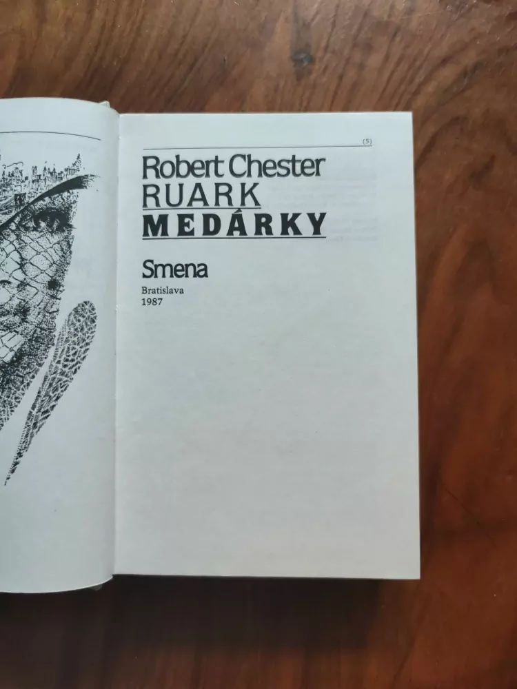 ROBERT CHESTER RUARK - Medárky