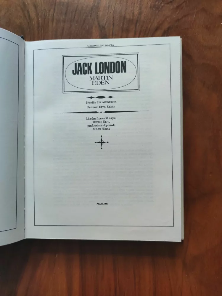 JACK LONDON - Martin Eden