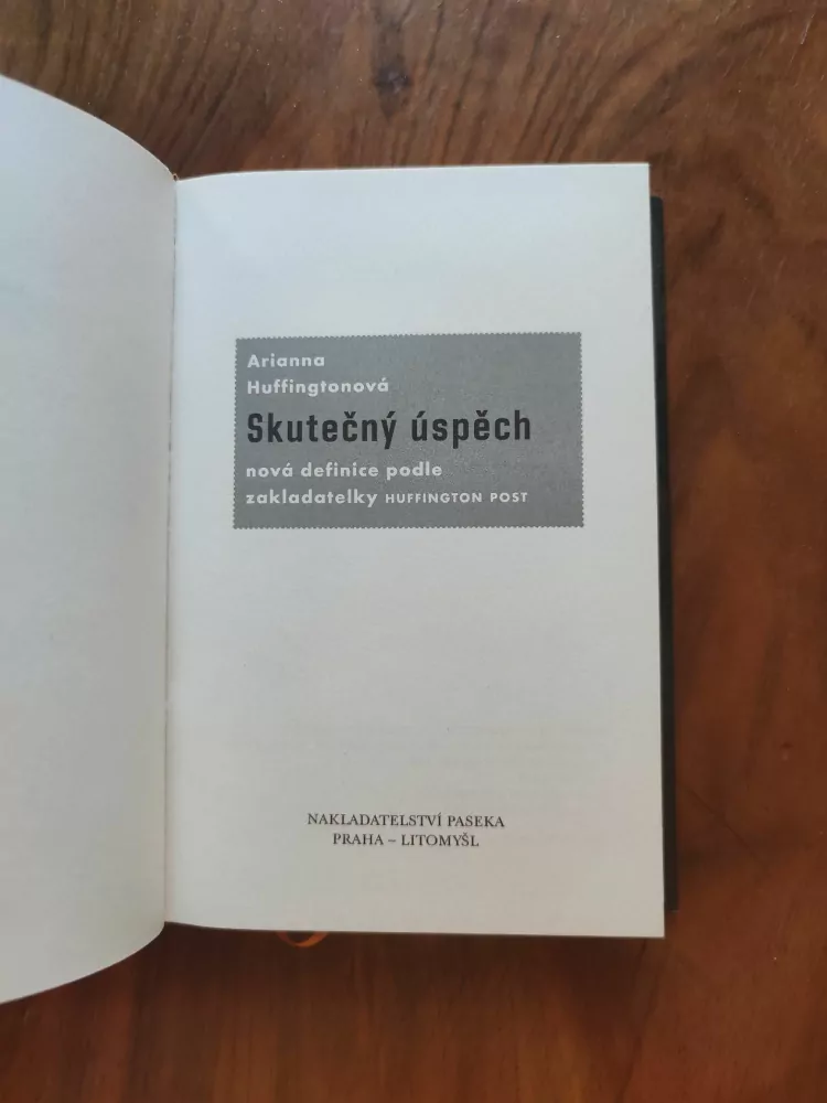 ARIANNA HUFFINGTON - Skutečný úspěch