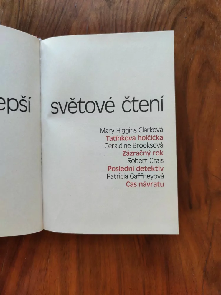 NEJLEPŠÍ SVĚTOVÉ ČTENÍ - Tatínkova holčička, Zázračný rok, Poslední detektiv, Čas návratu
