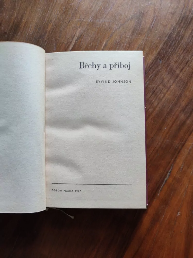 EYVIND JOHNSON - Břehy a příboj