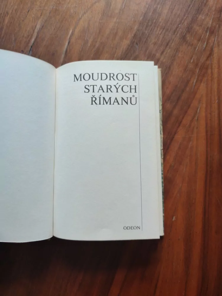 MILOŠ STEJSKAL - Moudrost starých Římanů 