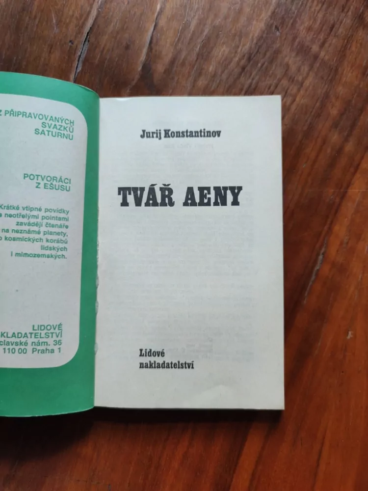 JURIJ KONSTANTINOV - Tvář Aeny